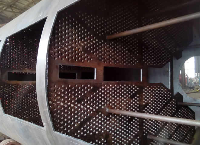 汽轮机凝汽器现场制造生产图2